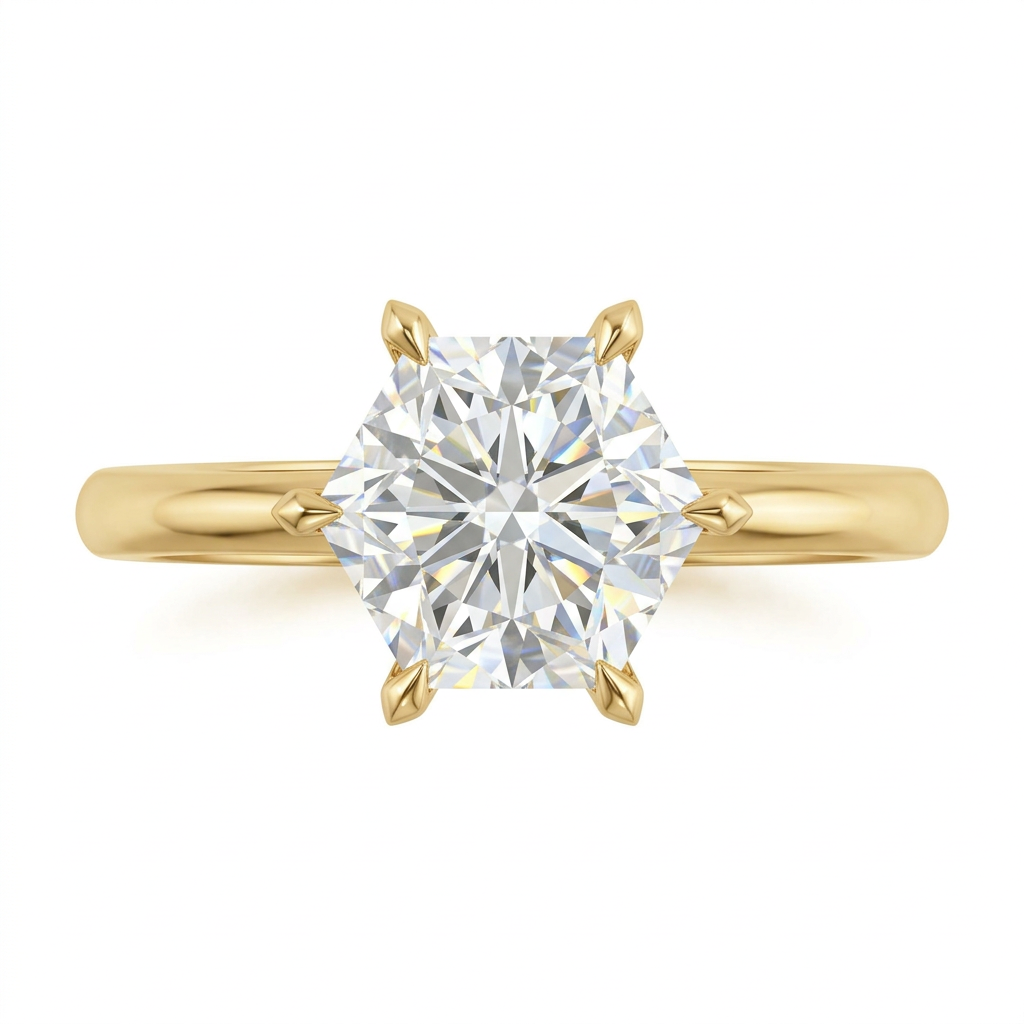 Oval Green Sapphire Hidden Halo Engagement Ring in 18K Yellow Gold