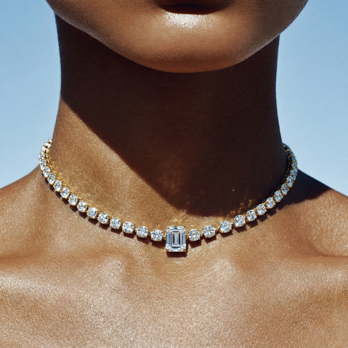 Diamond Tennis Necklace