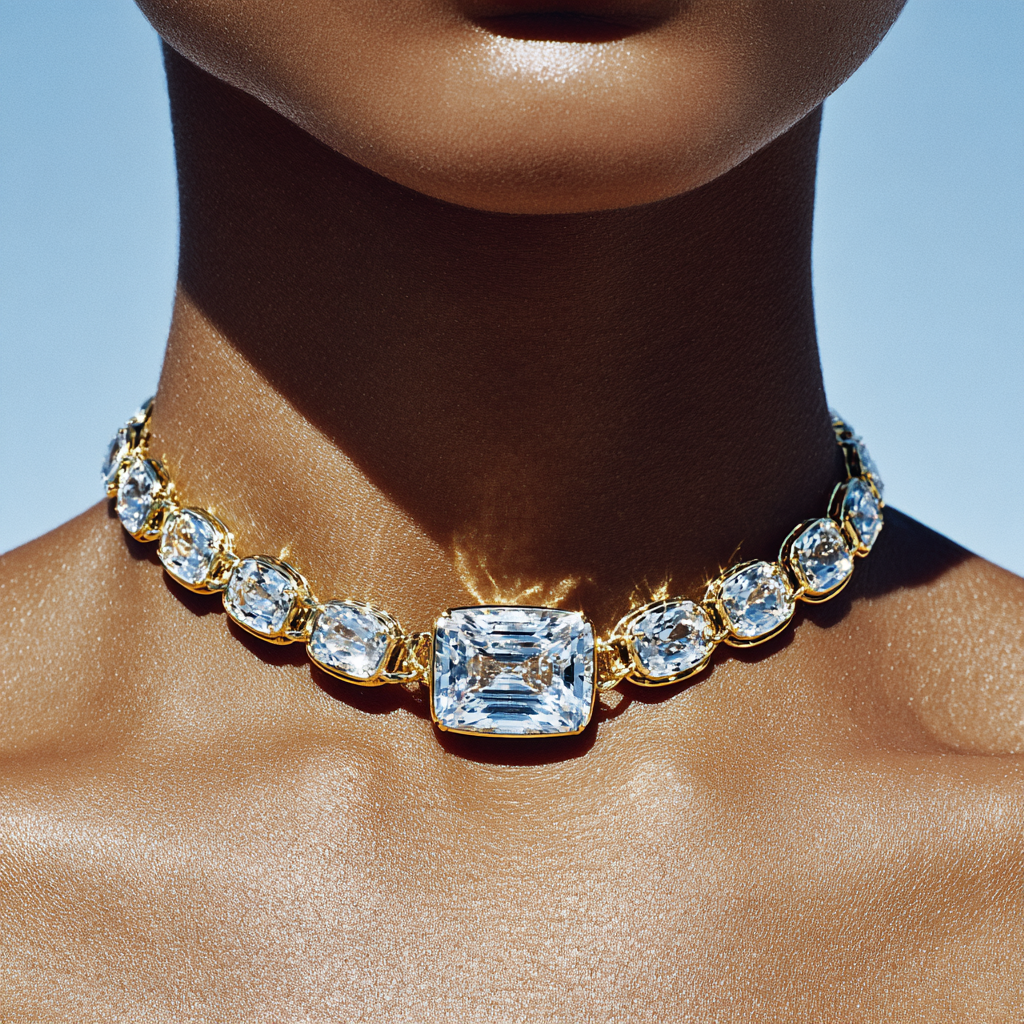 Bezel Solitaire Necklace