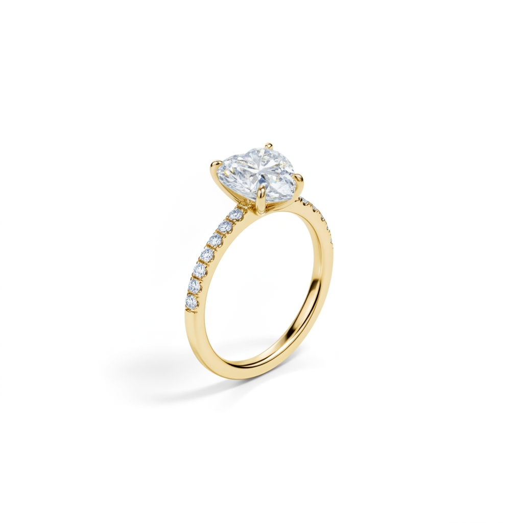 Bold Heart Statement Ring