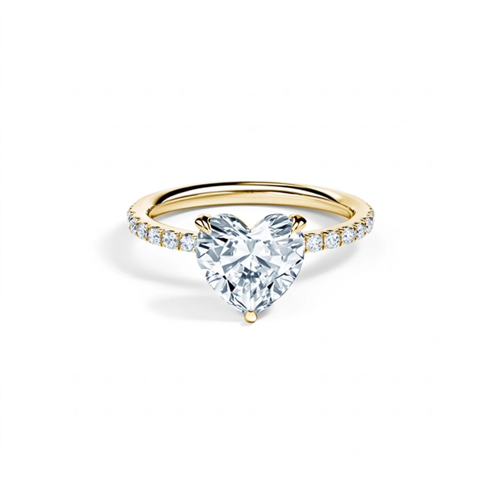 Bold Heart Statement Ring