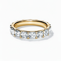 Radiant Half-Eternity Band