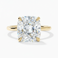 Petite Cushion Classic Solitaire